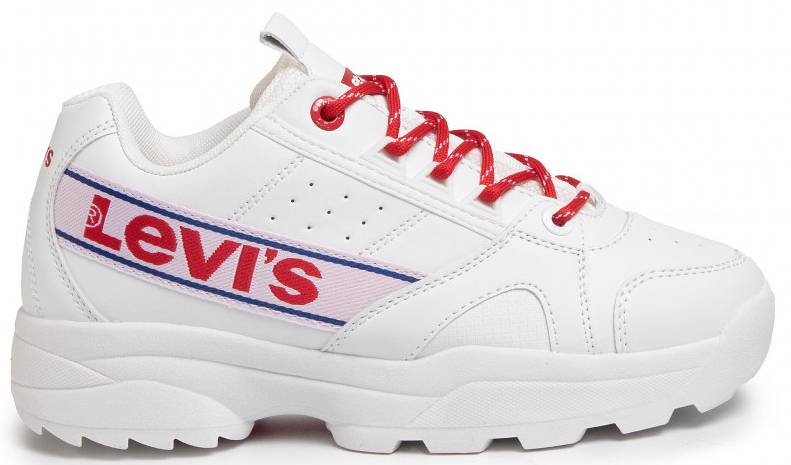 ΠΑΠΟΥΤΣΙ LEVIS VSOH0066S ΛΕΥΚΟ (EU:39) LEVIS