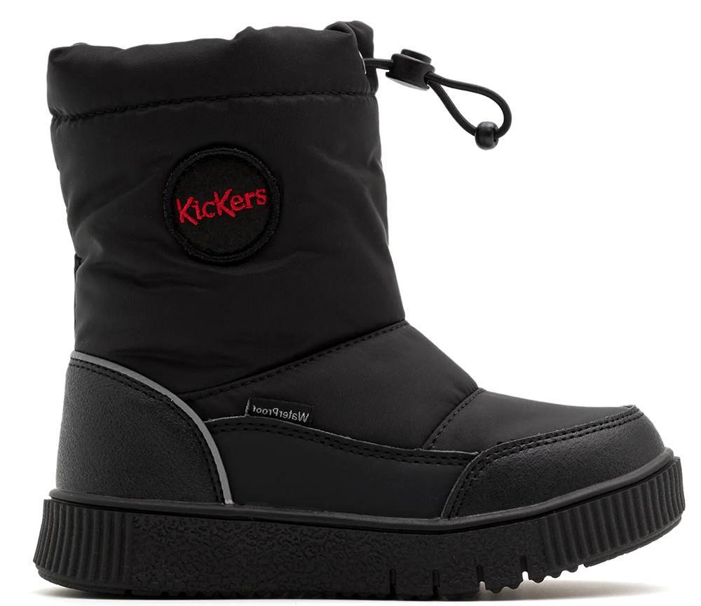 ΜΠΟΤΑΚΙ KICKERS 830180 ATLAK ΜΑΥΡΟ (EU:33)