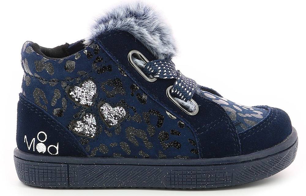 ΜΠΟΤΑΚΙ MOD8 832170 BLOYE ΛΕΟΠΑΡ ΣΚΟΥΡΟ ΜΠΛΕ (EU:22)