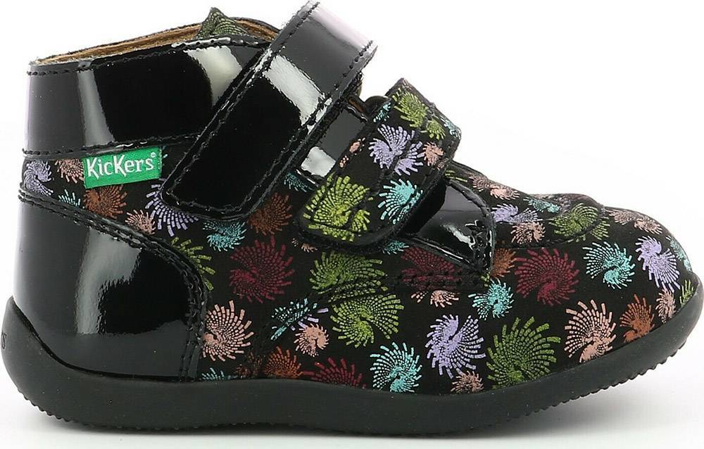 ΠΑΠΟΥΤΣΙ KICKERS BONKRO-2 738905 ΜΑΥΡΟ/ΠΟΛΥΧΡΩΜΟ (EU:22)