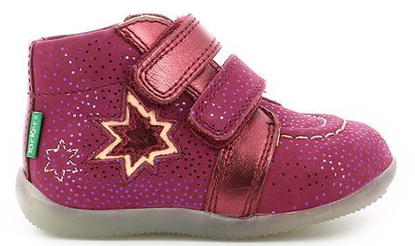 KICKERS ΠΑΠΟΥΤΣΙ KICKERS 829620 BANGGY ΜΠΟΡΝΤΩ ΜΕΤΑΛΛΙΖΕ (EU:19)