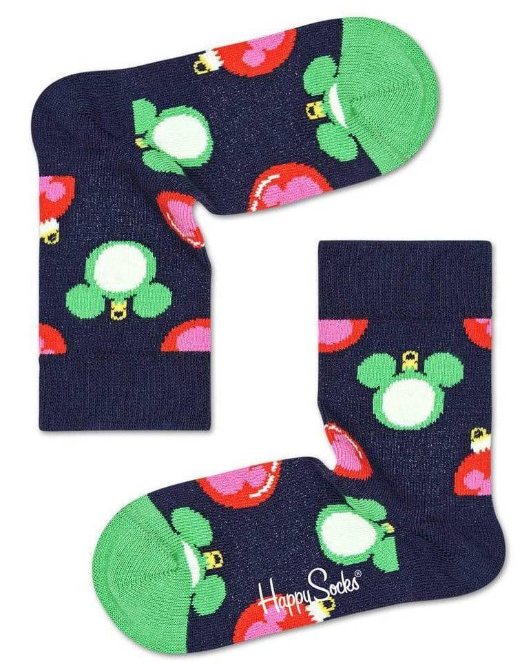 HAPPY SOCKS ΚΑΛΤΣΕΣ HAPPY SOCKS KIDS DISNEY BAUBLELICIOUS SOCK KDNY01-6500 ΜΑΥΡΟ/ΠΟΛΥΧΡΩΜΟ (EU:24-28)