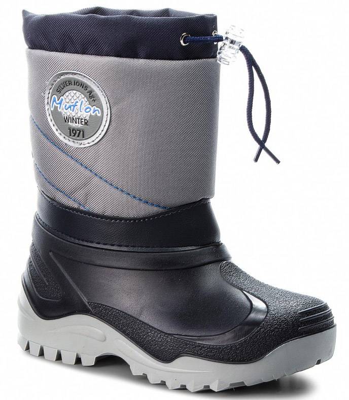 ΓΑΛΟΤΣΕΣ CHILDRENLAND 468 GRANANT ΓΚΡΙ/ΜΑΥΡΟ (EU:25/26) CHILDRENLAND