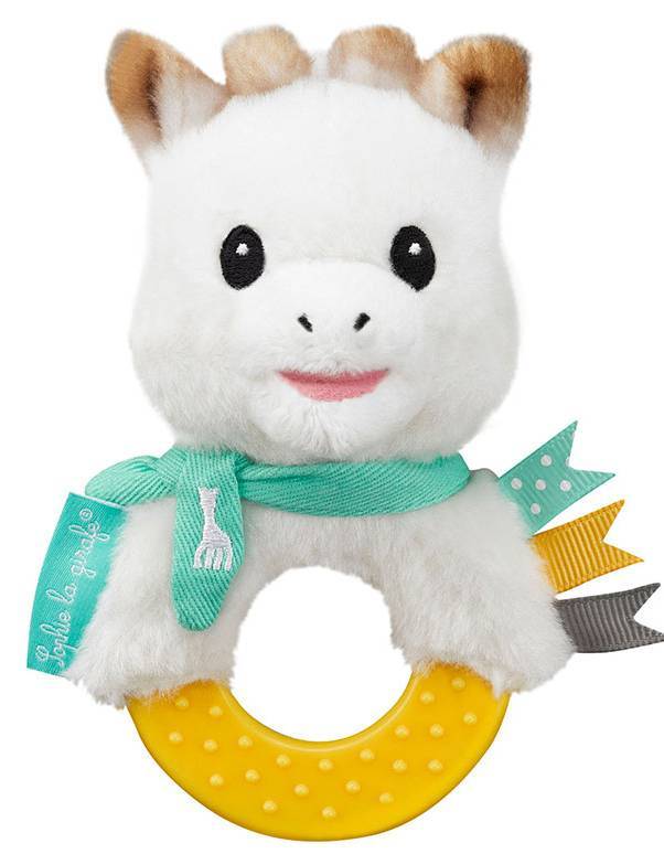 ΣΟΦΙ ΚΑΜΗΛΟΠΑΡΔΑΛΗ SWEETY SOPHIE COLLECTION ΒΕΛΟΥΔΙΝΗ ΚΟΥΔΟΥΝΙΣΤΡΑ ΜΕ ΜΑΣΗΤΙΚΟ SOPHIE LA GIRAFE