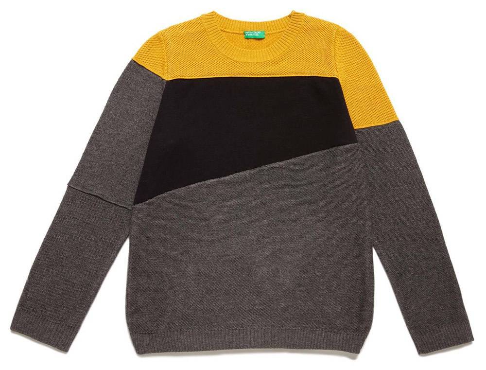 BENETTON ΠΟΥΛΟΒΕΡ BENETTON WINTER BOY ΓΚΡΙ (90 CM)-(2 ΕΤΩΝ)