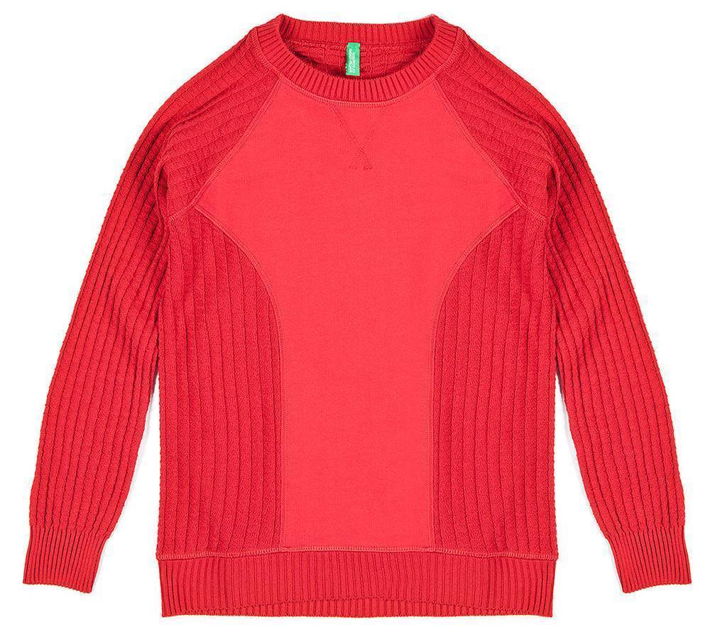 ΠΟΥΛΟΒΕΡ BENETTON EAST ΚΟΚΚΙΝΟ (82 CM)-(1-2 ΕΤΩΝ) BENETTON