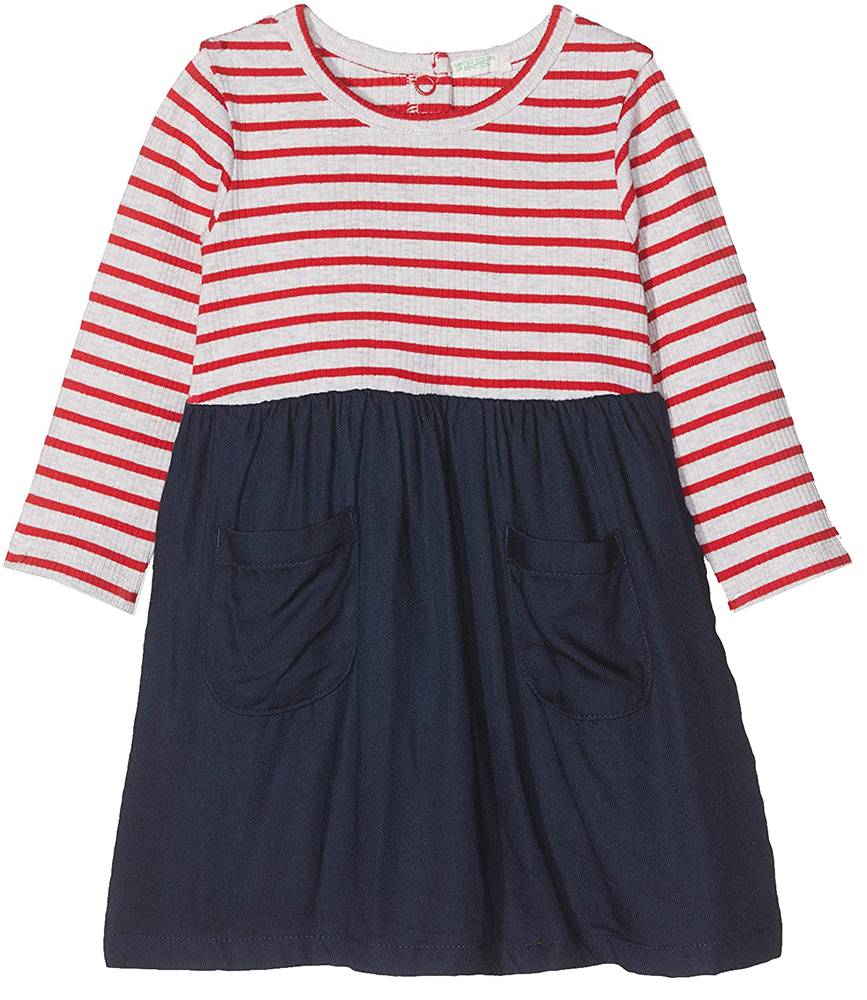 ΦΟΡΕΜΑ BENETTON COLLEGE BUG LUG ΓΚΡΙ/ΚΟΚΚΙΝΟ/ΣΚΟΥΡΟ ΜΠΛΕ (3-6 ΜΗΝΩΝ)-(62 CM)