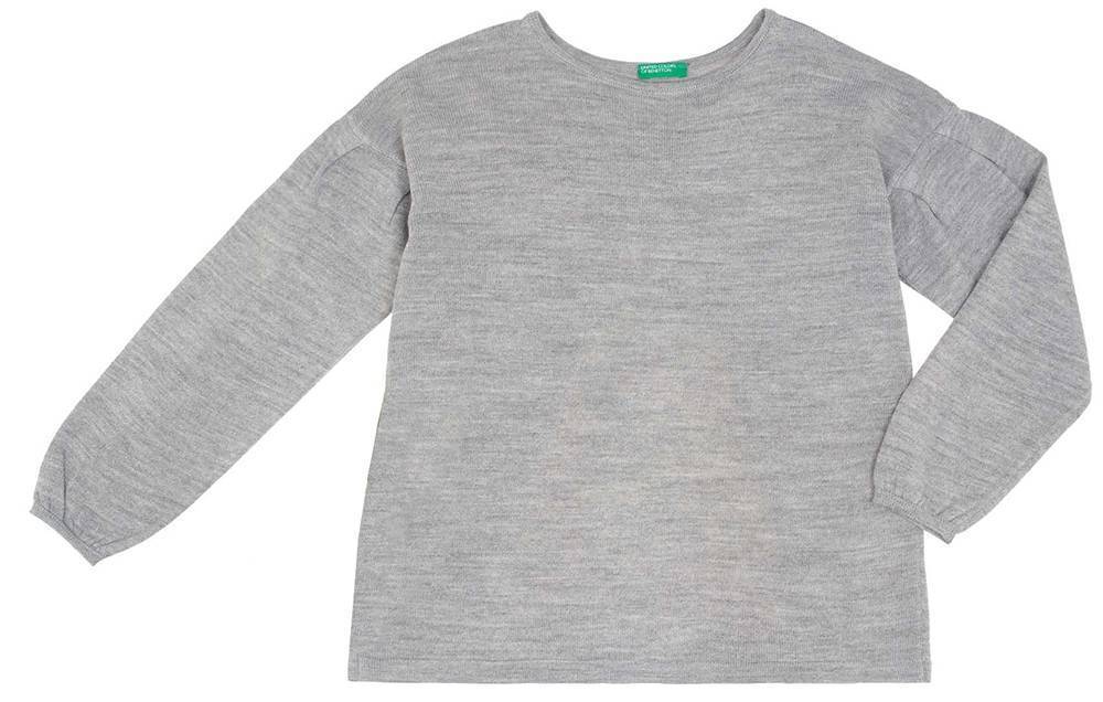 ΠΟΥΛΟΒΕΡ BENETTON 2G IMPIANTO JUL ΓΚΡΙ ΜΕΛΑΝΖΕ (82 CM)-(1-2 ΕΤΩΝ) BENETTON