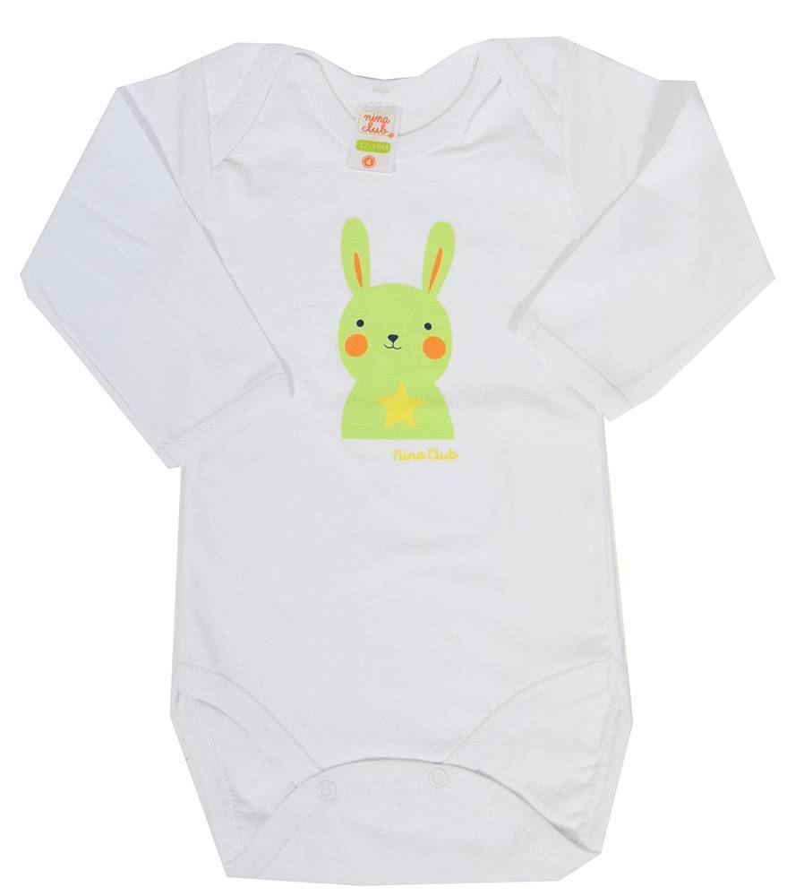 ΦΟΡΜΑΚΙ NINA CLUB 74 BUNNY ΛΕΥΚΟ (92 ΕΚ.)-(18-24 ΜΗΝΩΝ) NINA CLUB