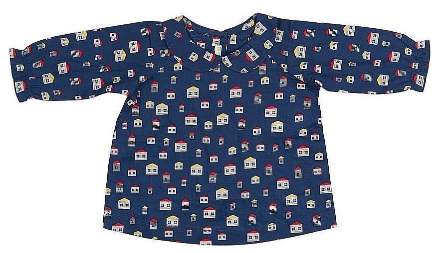 BENETTON ΠΟΥΚΑΜΙΣΑΚΙ BENETTON BY THE SEA ΜΠΛΕ (68 CM)-(6-9 ΜΗΝΩΝ)