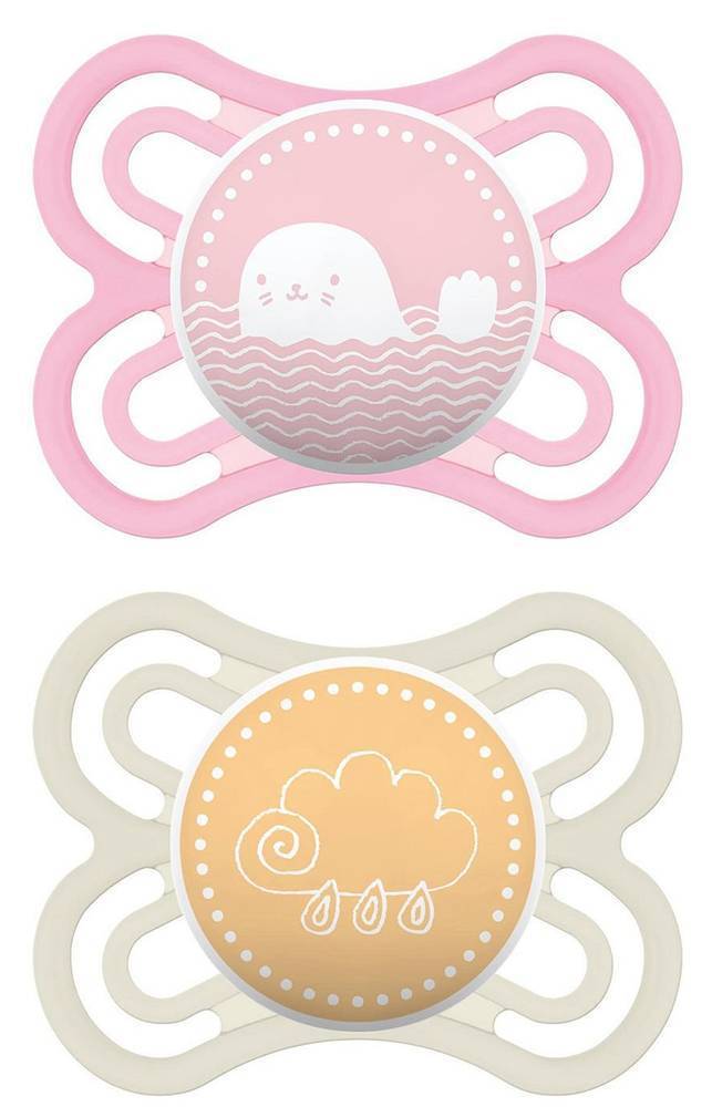 ΠΙΠΙΛΑ MAM PERFECT ΣΙΛΙΚΟΝΗ 2TMX 2-6 ΜΗΝΩΝ (131S) ΡΟΖ/ΜΠΕΖ