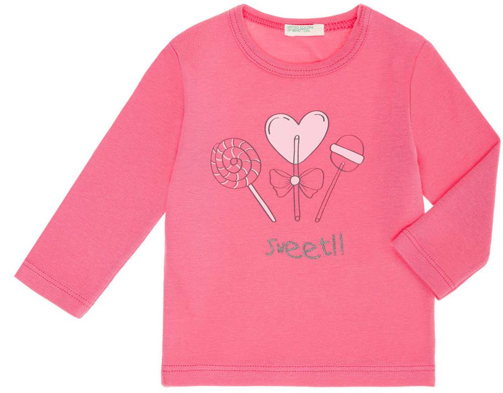 ΜΠΛΟΥΖΑ ΜΑΚΡΥΜΑΝΙΚΗ BENETTON FUNZIONE BABY ΦΟΥΞΙΑ (62 CM)-(3-6 ΜΗΝΩΝ) BENETTON