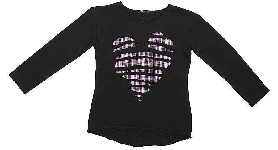 ΜΠΛΟΥΖΑ ΜΑΚΡΥΜΑΝΙΚΗ SISLEY DO IT YOURS. G ΜΑΥΡΟ (120 CM)-(6-7 ΕΤΩΝ)