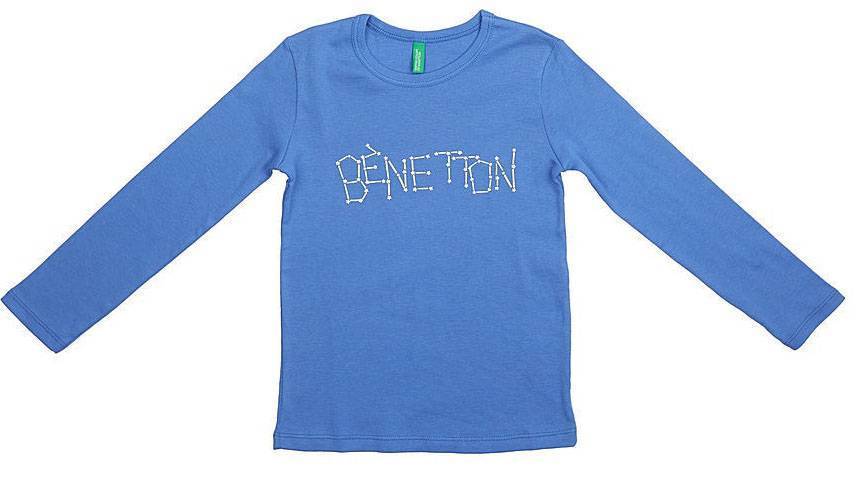 ΜΠΛΟΥΖΑ ΜΑΚΡΥΜΑΝΙΚΗ BENETTON FOUNDATION TK ΜΠΛΕ (82 CM)-(1-2 ΕΤΩΝ) BENETTON