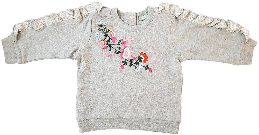 BENETTON ΦΟΥΤΕΡ BENETTON 4BB CASUAL SEPT ΓΚΡΙ ΜΕΛΑΝΖΕ (62 CM)-(3-6 ΜΗΝΩΝ)