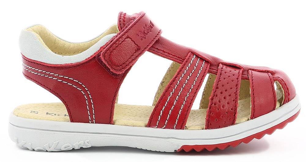 ΠΑΠΟΥΤΣΟΠΕΔΙΛΑ KICKERS PLATINUM 349509 ΚΟΚΚΙΝΟ/ΓΚΡΙ (EU:29) KICKERS