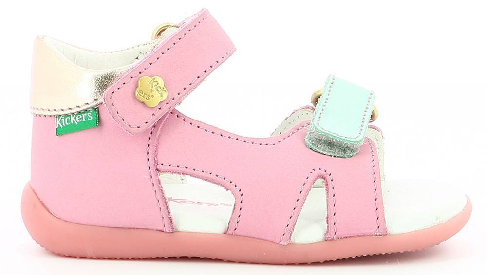 ΠΕΔΙΛΑ KICKERS BINSIA-2 696356 ΑΝΟΙΧΤΟ ΡΟΖ (EU:21) KICKERS