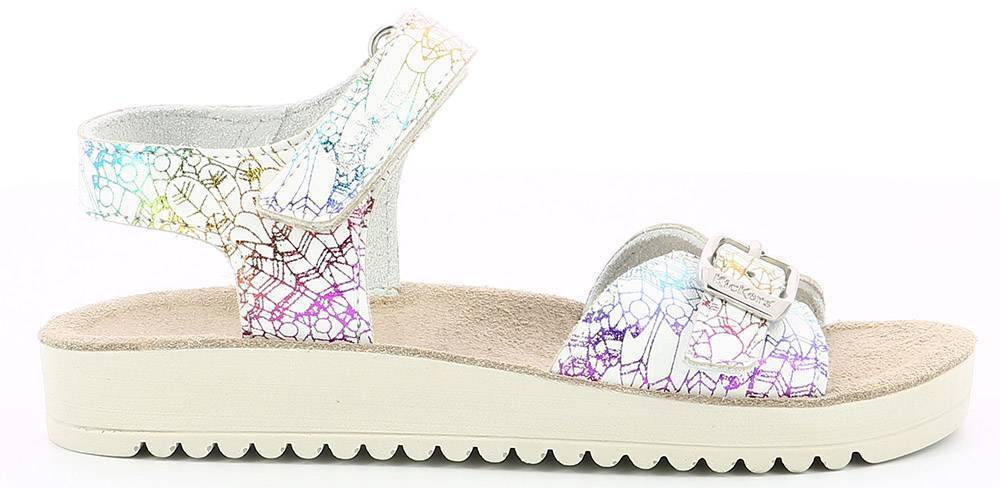 ΣΑΝΔΑΛΙΑ KICKERS ODYSSA 784535 ΛΕΥΚΟ/ΠΟΛΥΧΡΩΜΟ (EU:37)