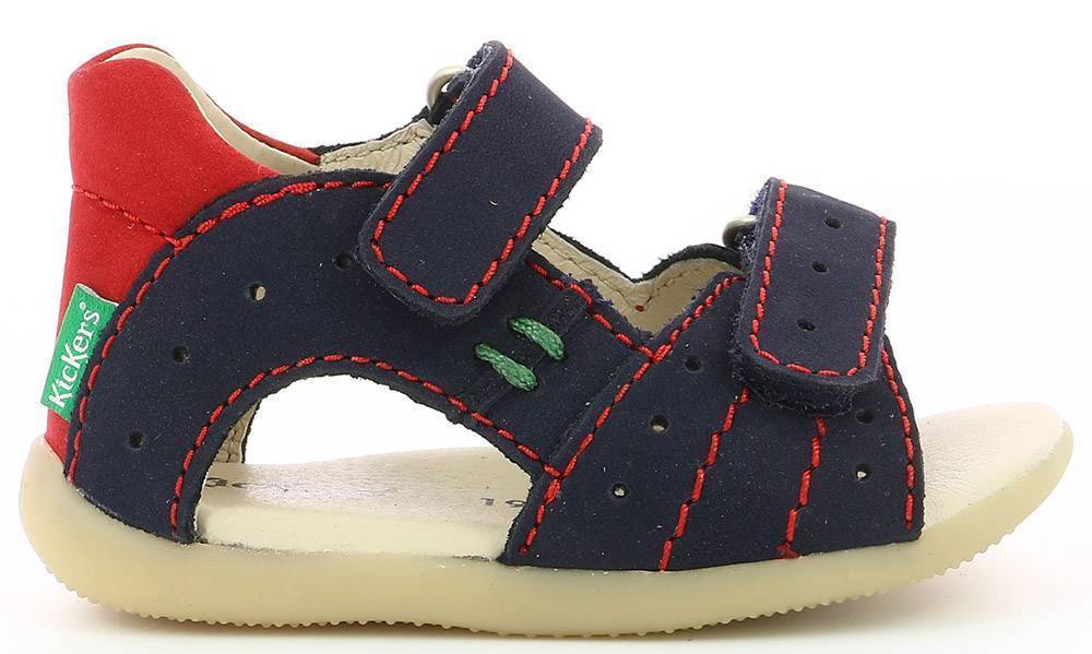 ΠΕΔΙΛΑ KICKERS BOPING-2 785400 ΣΚΟΥΡΟ ΜΠΛΕ/ΚΟΚΚΙΝΟ (EU:21)