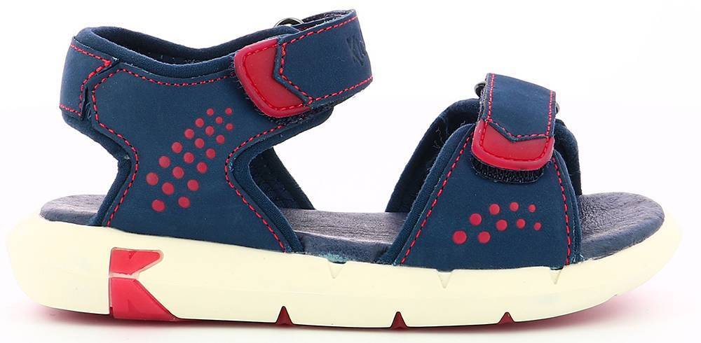 ΠΕΔΙΛΑ KICKERS JUMANGAP 858670 ΣΚΟΥΡΟ ΜΠΛΕ/ΚΟΚΚΙΝΟ (EU:35)