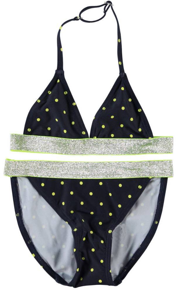 BIKINI SET NAME IT 13188027 NKFZELESTE TRIANGLE BIKINI ΣΚΟΥΡΟ ΜΠΛΕ (134-140 CM)-(9-10 ΕΤΩΝ) NAME IT