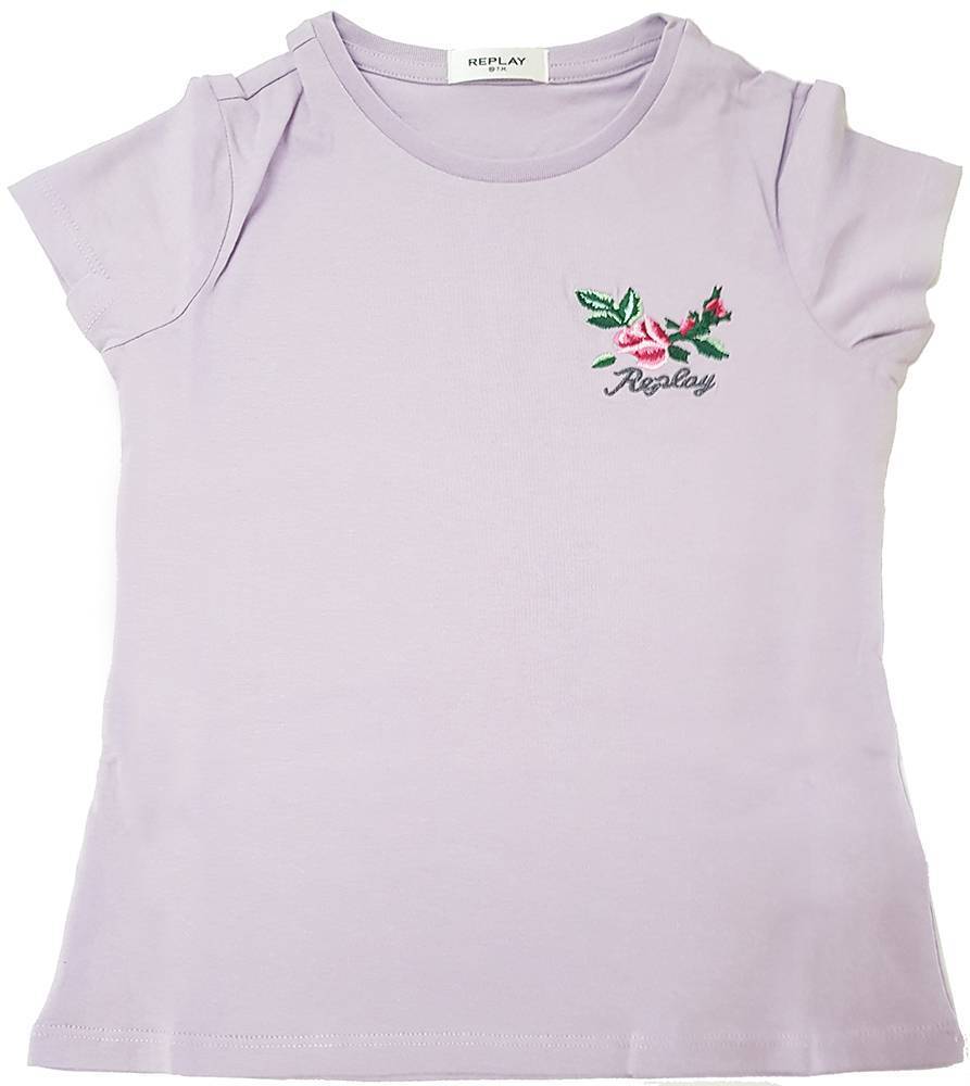 T-SHIRT REPLAY SG7400.065.23162-517 ΡΟΖ NUDE (128 ΕΚ.)-(8 ΕΤΩΝ)