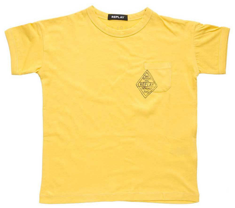 T-SHIRT REPLAY SB7300.051.20994-510 ΚΙΤΡΙΝΟ (140 ΕΚ.)-(10 ΕΤΩΝ) REPLAY