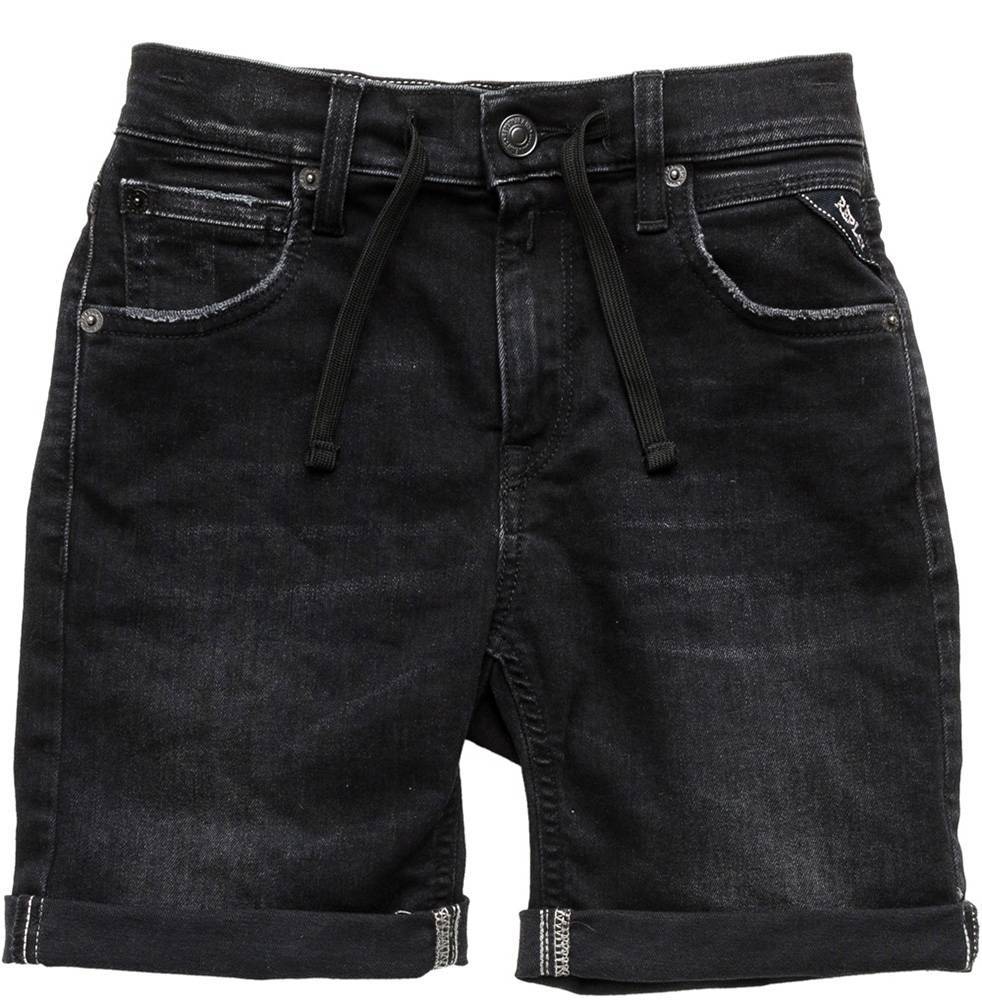 REPLAY ΣΟΡΤΣ REPLAY SB9500.055.441 366-001 ΜΑΥΡΟ (116 ΕΚ.)-(6 ΕΤΩΝ)