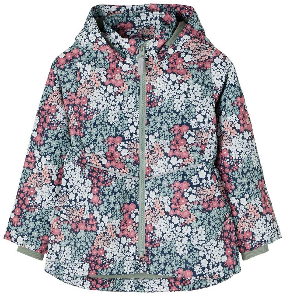 ΜΠΟΥΦΑΝ NAME IT 13188282 NMFMAXI JACKET FLOWER2 ΣΚΟΥΡΟ ΜΠΛΕ/ΠΟΛΥΧΡΩΜΟ (92 CM)-(2 ΕΤΩΝ) NAME IT