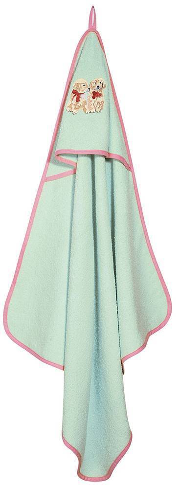 ΚΑΠΑ GREENWICH POLO CLUB BABY 8801 ΜΕΝΤΑ/ΡΟΖ 80X80CM GREENWICH POLO CLUB