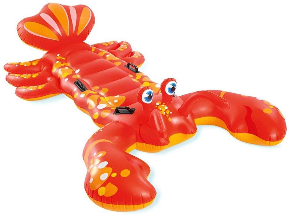 INTEX ΦΟΥΣΚΩΤΟΣ ΑΣΤΑΚΟΣ INTEX LOBSTER RIDE-ON ΚΟΚΚΙΝΟΣ