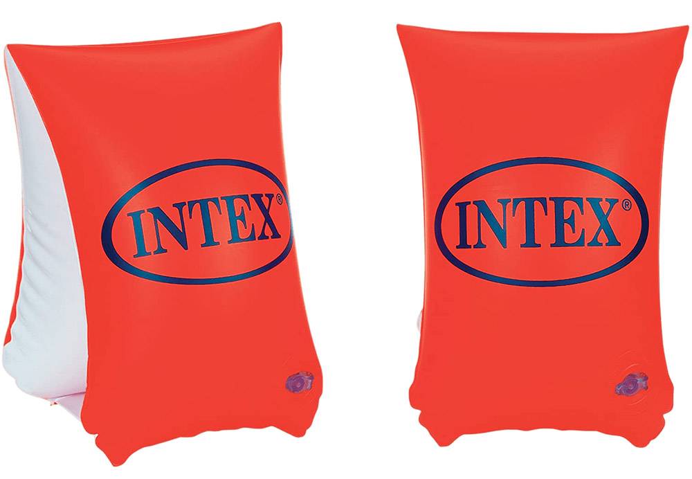 ΦΟΥΣΚΩΤΑ ΜΠΡΑΤΣΑΚΙΑ INTEX DELUXE ARM BANDS 30 X 15 CM 2TMX (6-12 ΕΤΩΝ)