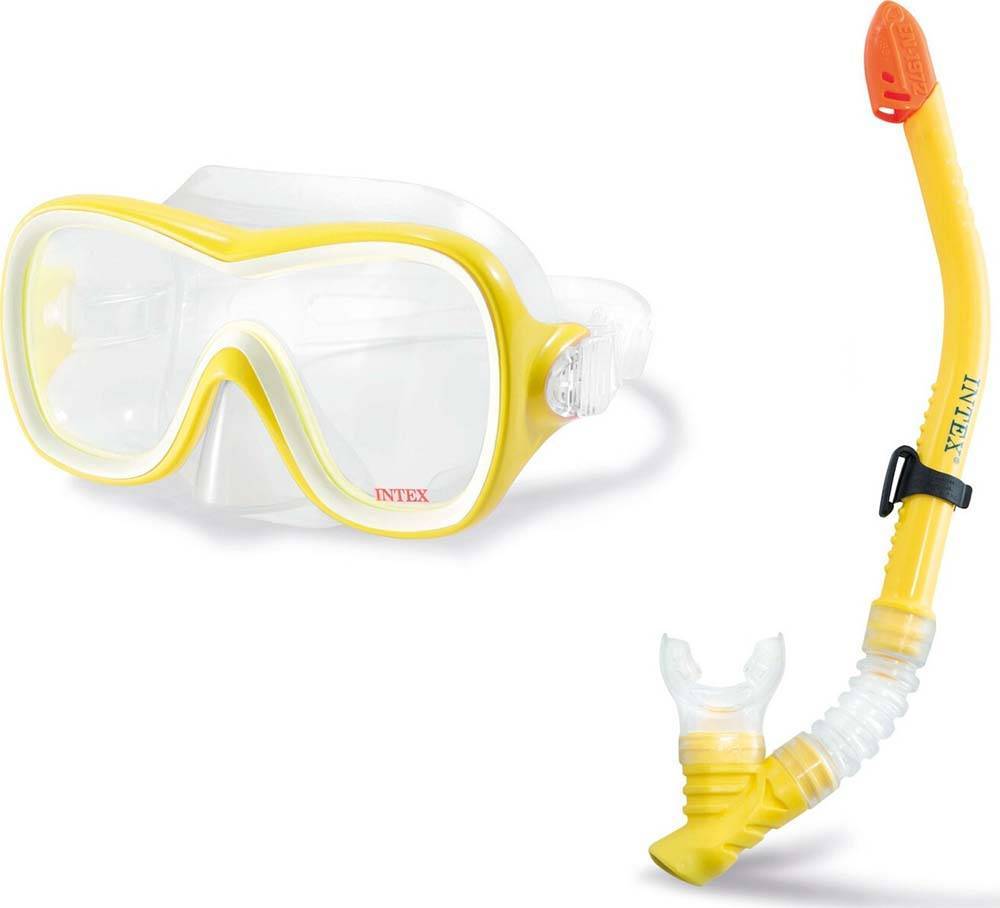 ΣΕΤ ΜΑΣΚΑ - ΑΝΑΠΝΕΥΣΤΗΡΑ INTEX WAVE RIDER SWIM SET