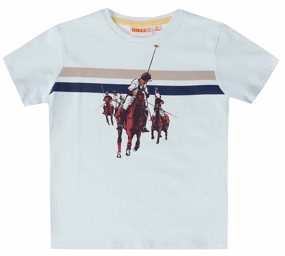 UBS2 T-SHIRT UBS2 E219344-999 ΛΕΥΚΟ (12 ΕΤΩΝ)-(152 CM)