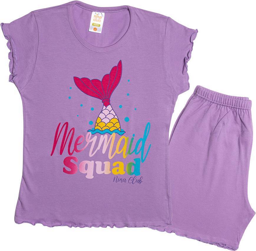 ΠΥΤΖΑΜΕΣ NINA CLUB 151 ΛΙΛΑ (90-98CM)-(2 ΕΤΩΝ) NINA CLUB