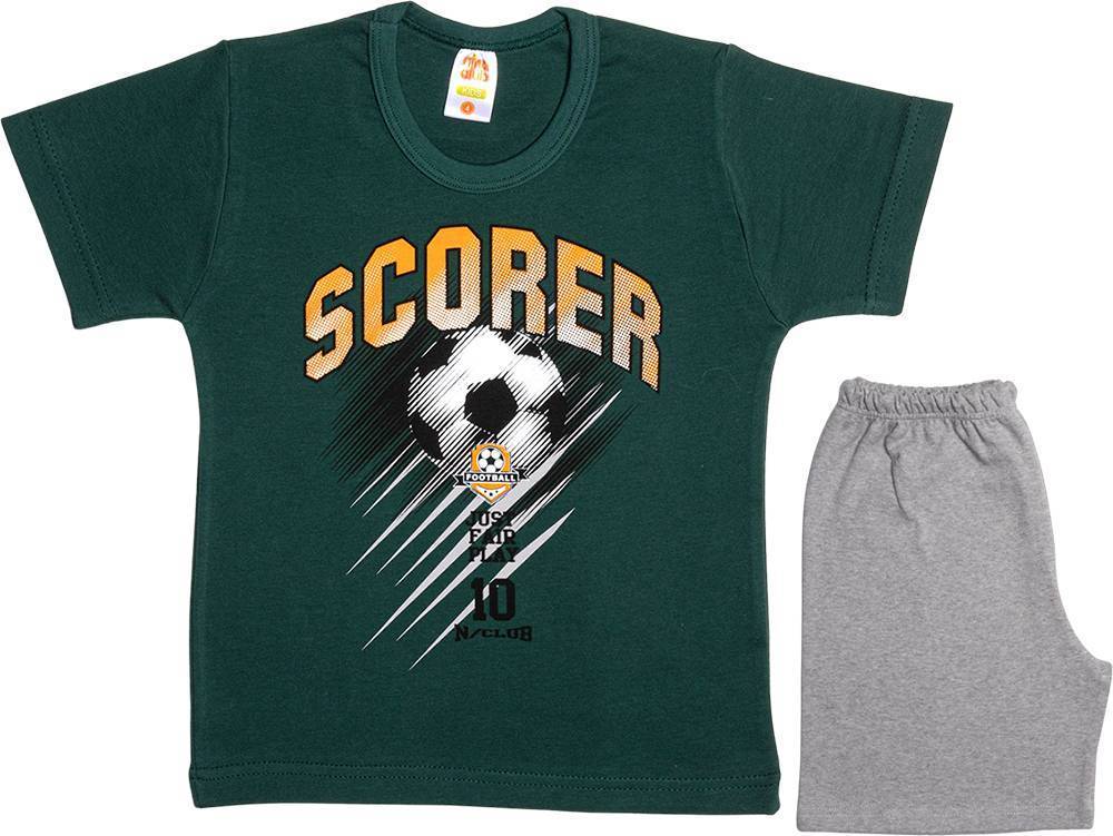 ΠΥΤΖΑΜΕΣ NINA CLUB 157 ΠΡΑΣΙΝΟ ΣΚΟΥΡΟ/ΓΚΡΙ (90-98 ΕΚ.)-(2 ΕΤΩΝ) NINA CLUB