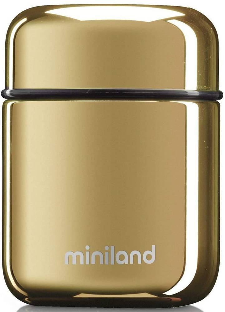 ΘΕΡΜΟΣ ΦΑΓΗΤΟΥ MINILAND DELUXE MINI GOLD 280ML