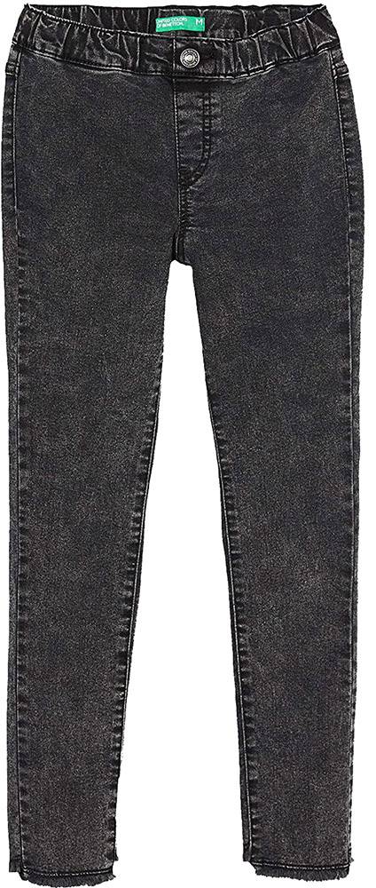 JEANS ΠΑΝΤΕΛΟΝΙ BENETTON ROCK GIRL LUG ΑΝΘΡΑΚΙ (130 CM)-(7-8 ΕΤΩΝ) BENETTON