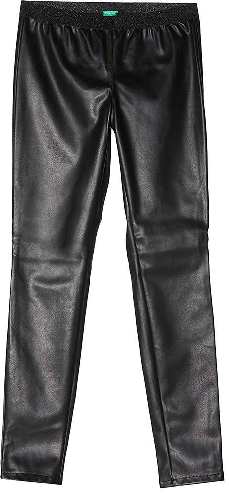 BENETTON ΠΑΝΤΕΛΟΝΙ BENETTON ROCK GIRL LUG ΜΑΥΡΟ (170 CM)-(13-14 ΕΤΩΝ)