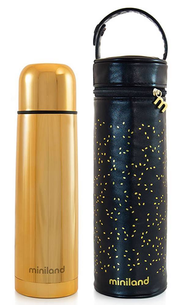 DELUXE THERMOS 500 ML GOLD MINILAND