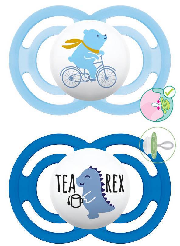 ΠΙΠΙΛΑ MAM PERFECT ΣΙΛΙΚΟΝΗ 2TMX 6-16 ΜΗΝΩΝ (221S) ΚΡΕΜ