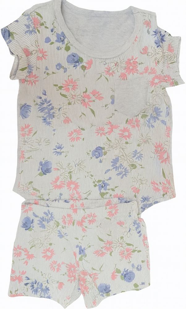 ΠΥΤΖΑΜΕΣ BENETTON PETS ΓΚΡΙ ΜΕΛΑΝΖΕ/ΠΟΛΥΧΡΩΜΟ (18-24 ΜΗΝΩΝ)-(90 CM) BENETTON