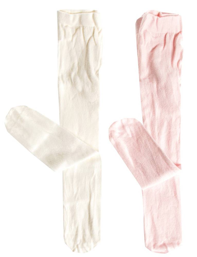 BENETTON ΚΑΛΣΟΝ BENETTON BASIC ΡΟΖ/ΛΕΥΚΟ 2ΤΜΧ (0-6 ΜΗΝΩΝ)-(50-62 CM)