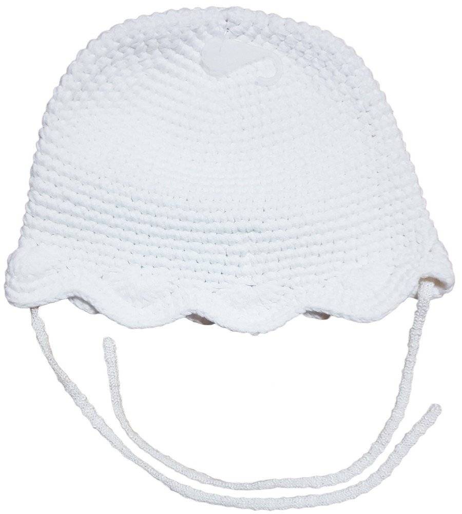 BENETTON ΣΚΟΥΦΟΣ BENETTON LAYETTE HER ΛΕΥΚΟ (6-12 ΜΗΝΩΝ)-(44-46 CM)