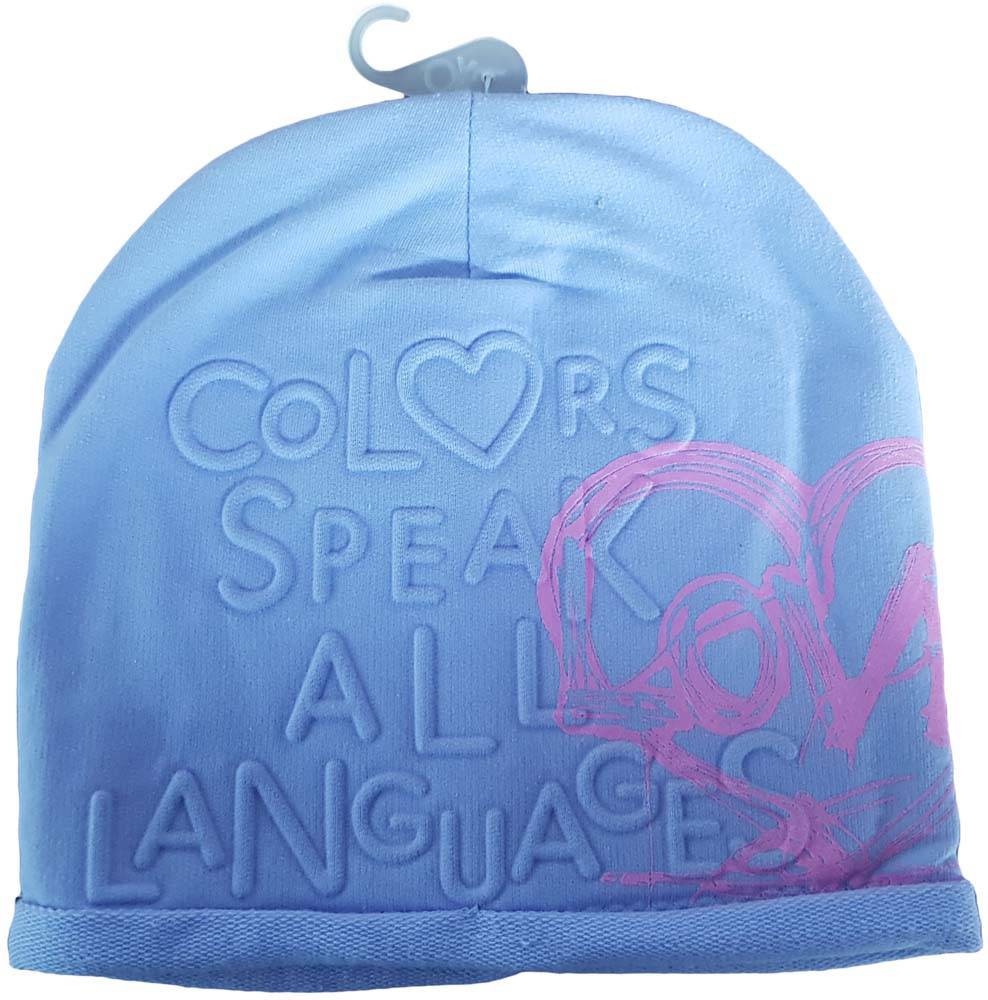 ΣΚΟΥΦΟΣ BENETTON URBAN 1 GIRL ΣΙΕΛ/ΡΟΖ (3-5 ΕΤΩΝ)-(50 CM)