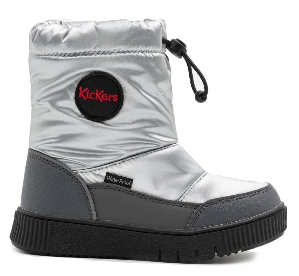 ΜΠΟΤΑΚΙ KICKERS ATLAK 830180 ΑΣΗΜΙ (EU:38) KICKERS