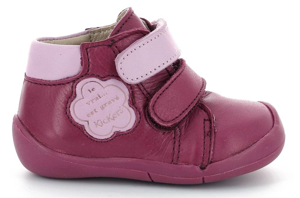 ΜΠΟΤΑΚΙ KICKERS WAKALLA 878480 ΦΟΥΞΙΑ/ΡΟΖ (EU:19)