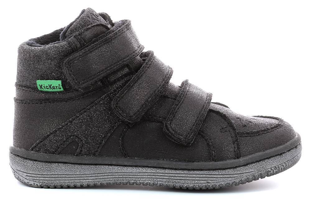 ΜΠΟΤΑΚΙ KICKERS LOHAN 739362 ΜΑΥΡΟ (EU:25)