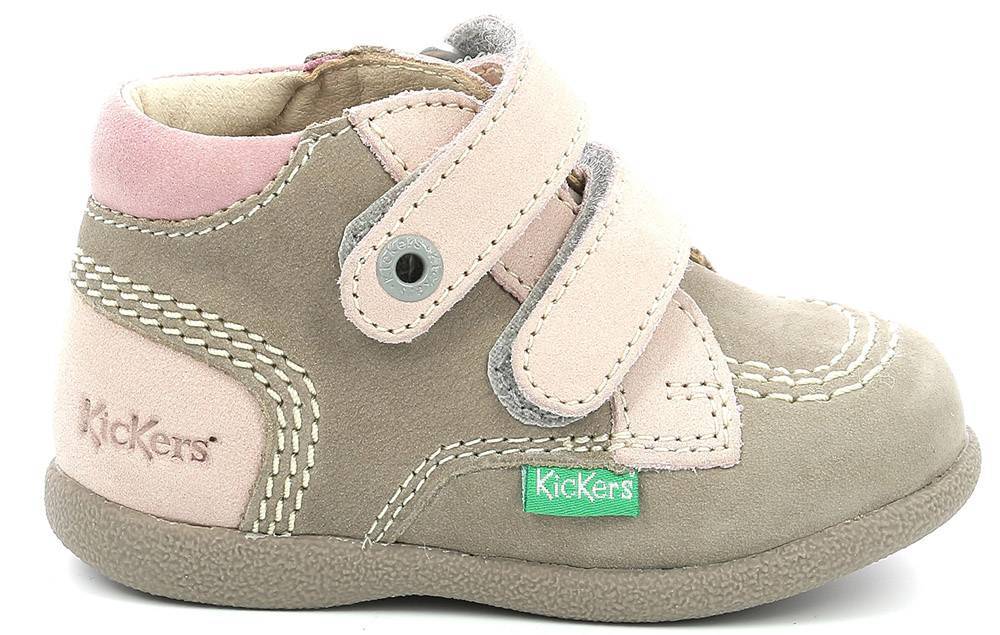 ΜΠΟΤΑΚΙ KICKERS BABYSCRATCH 439475 ΜΠΕΖ/ΡΟΖ (EU:19)