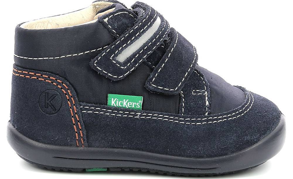 ΜΠΟΤΑΚΙ KICKERS KIKOOD 878570 ΣΚΟΥΡΟ ΜΠΛΕ (EU:19) KICKERS